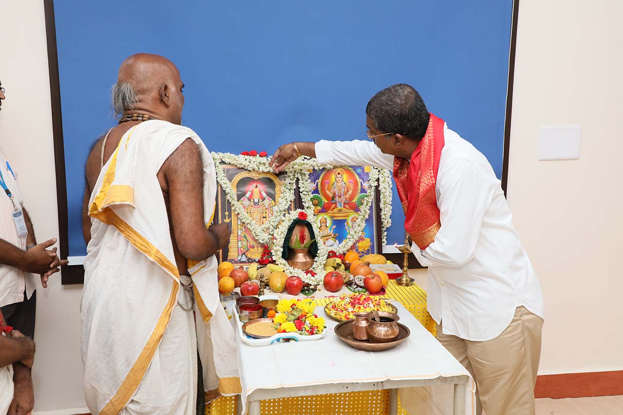 Inauguration Pooja of Silver Jubilee Cell