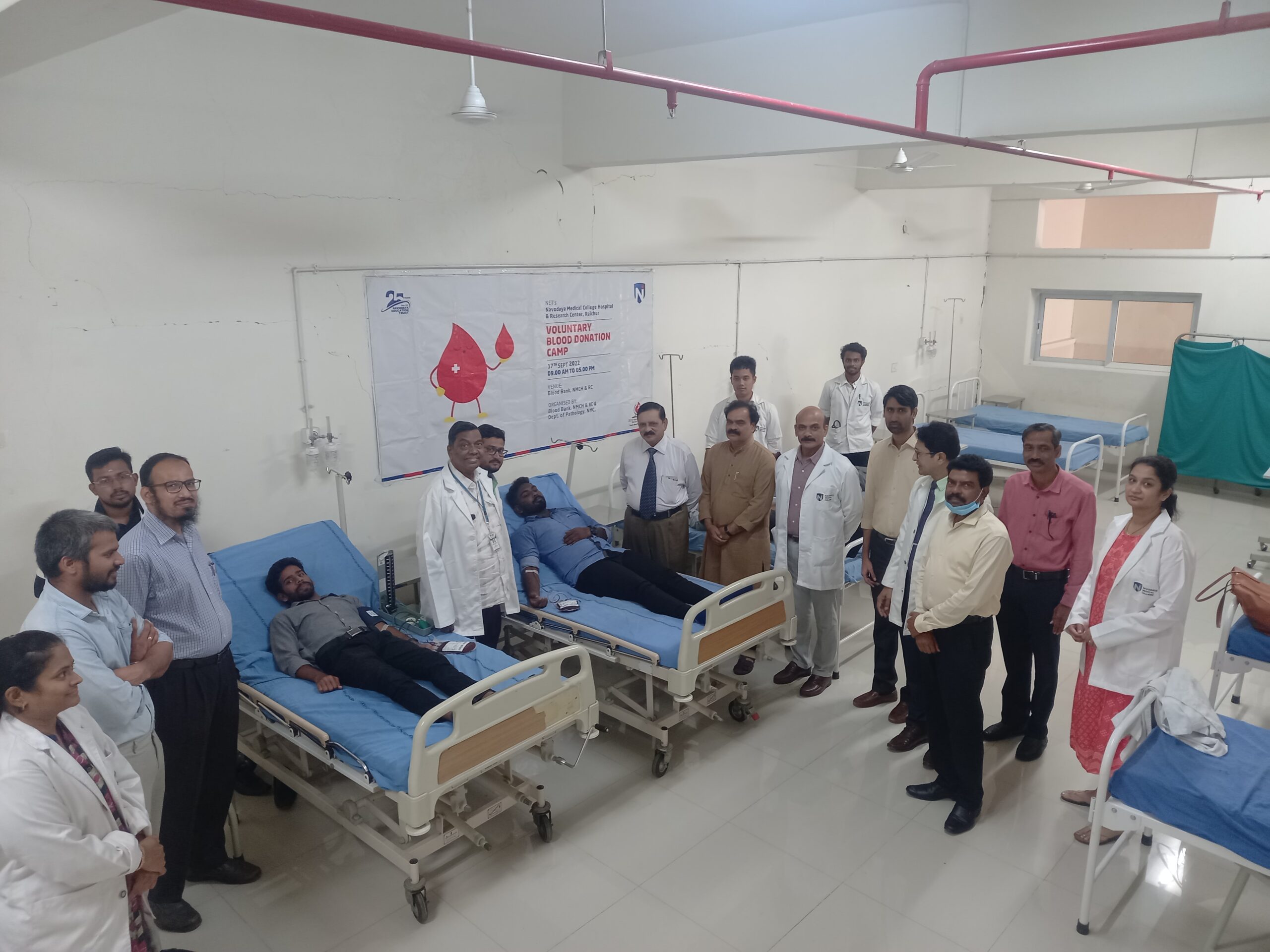 Blood camps conducted Sept 2022