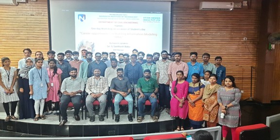 Workshop on “Career Opportunities in Building Information Modeling (BIM)”