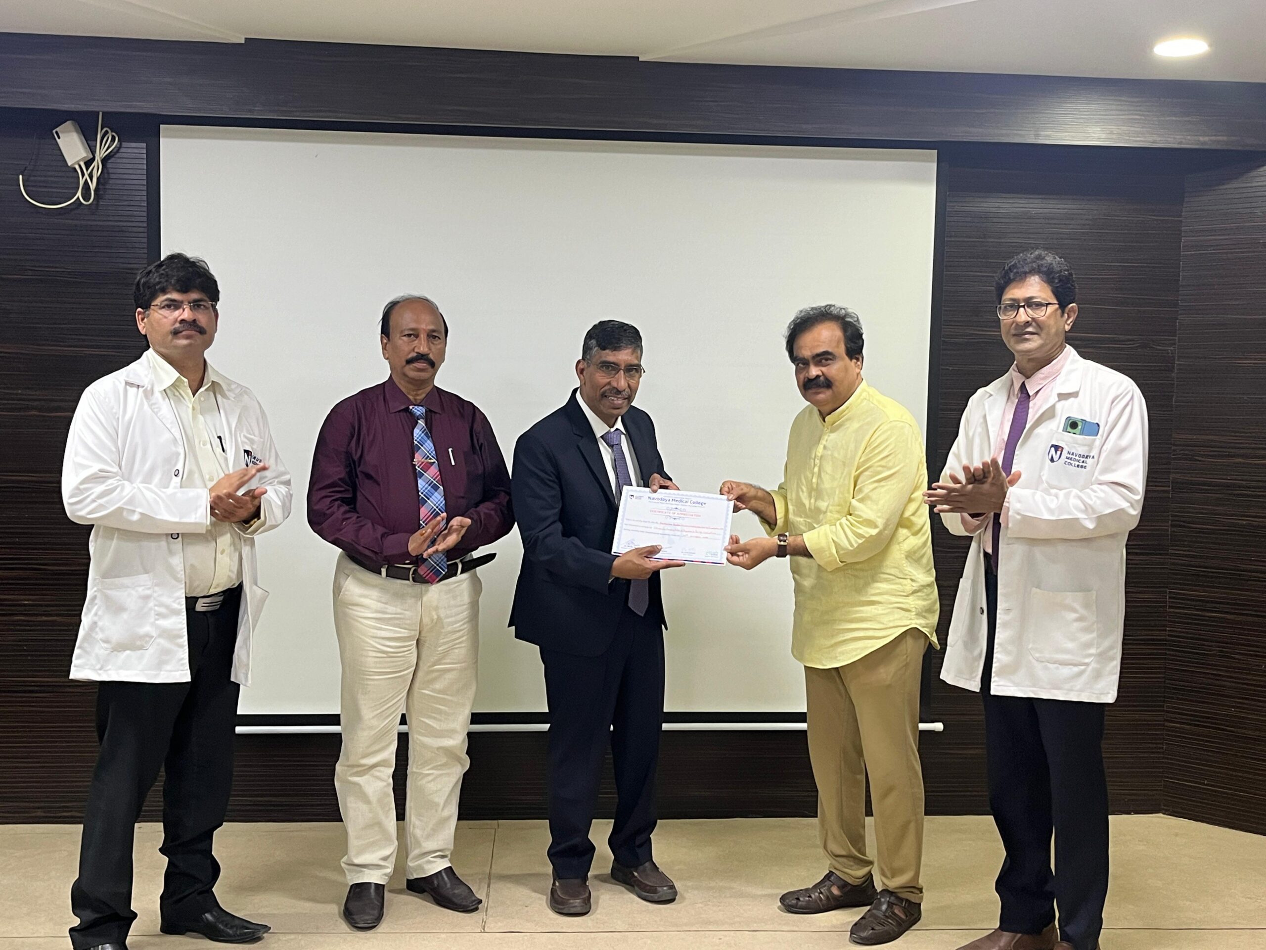 Guest Lecture on the Occasion of World Anaesthesia Day, On 3rd October 2023