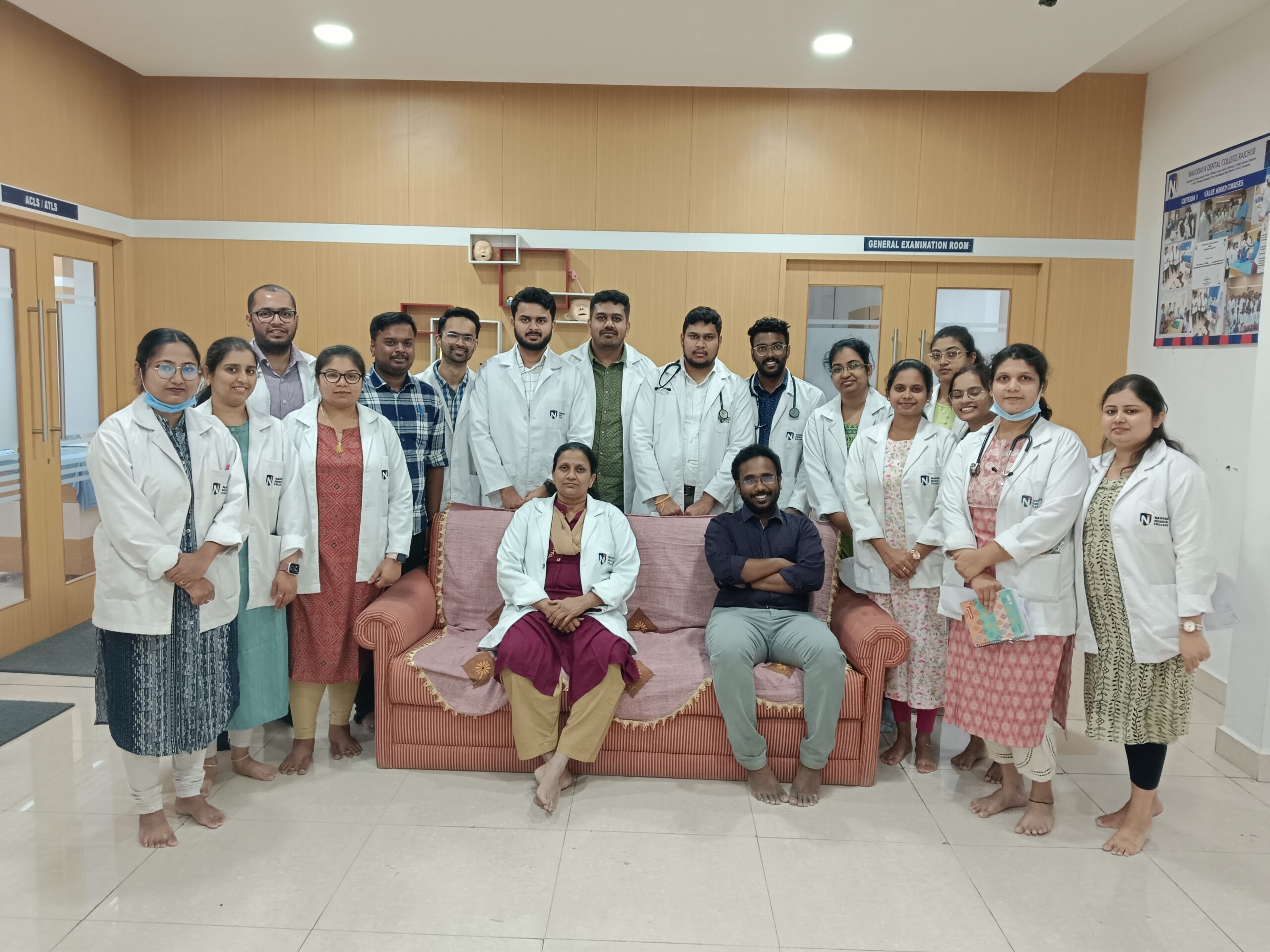 PGMER 2023 Skill Training For Postgraduate Students According to BCLS/ACLS In Dr N.K Bhat simulation Centre NMCH & RC