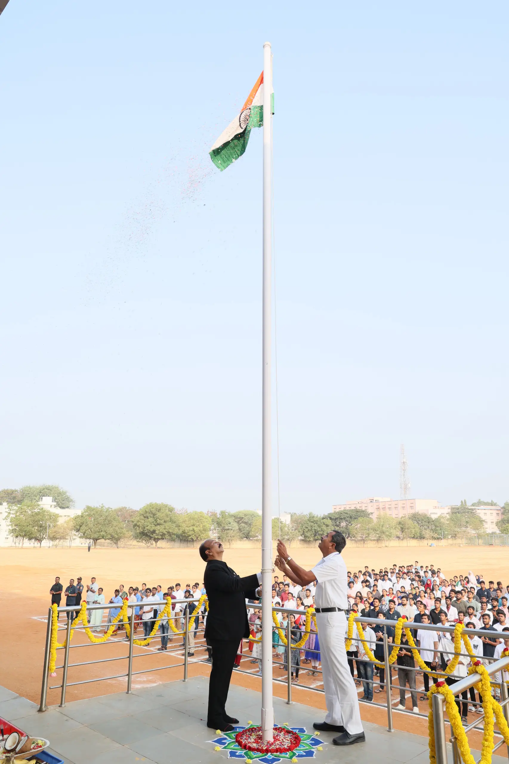 75th Republic Day Celebration at Navodaya Education Trust.