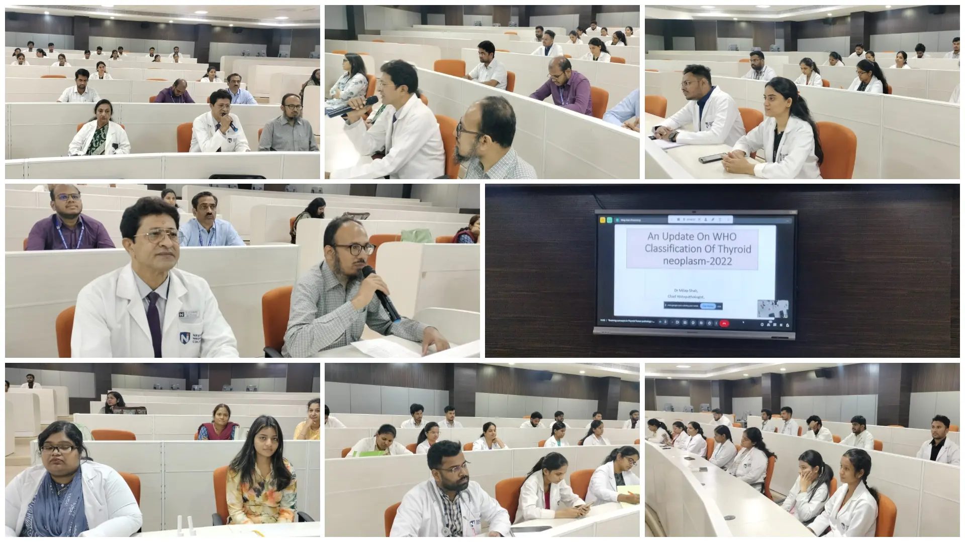 Insightful Guest Lecture Webinar 2025 on Evolving Concepts in Thyroid Tumour Pathology – Navodaya Medical College, Raichur