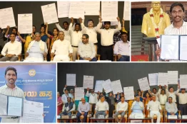 N.E.T. Pharmacy College Student Receives Apprenticeship Certificate from Hon’ble Chief Minister of Karnataka