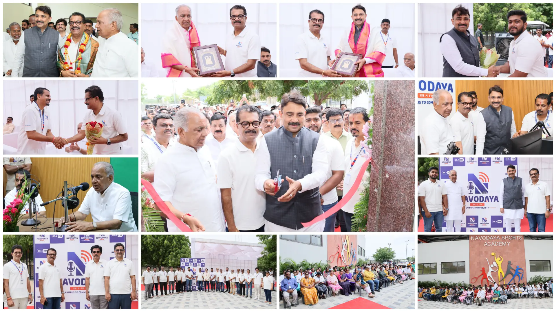 Navodaya 88.4 FM Radio Station Inaugurated at Navodaya Education Trust, Raichur